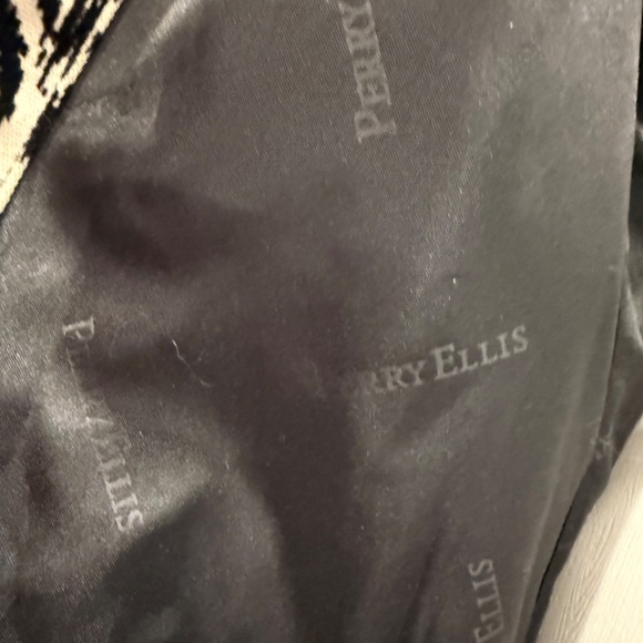 Perry Ellis ¾ Length Cotton Twill Coat - Picture 12 of 12